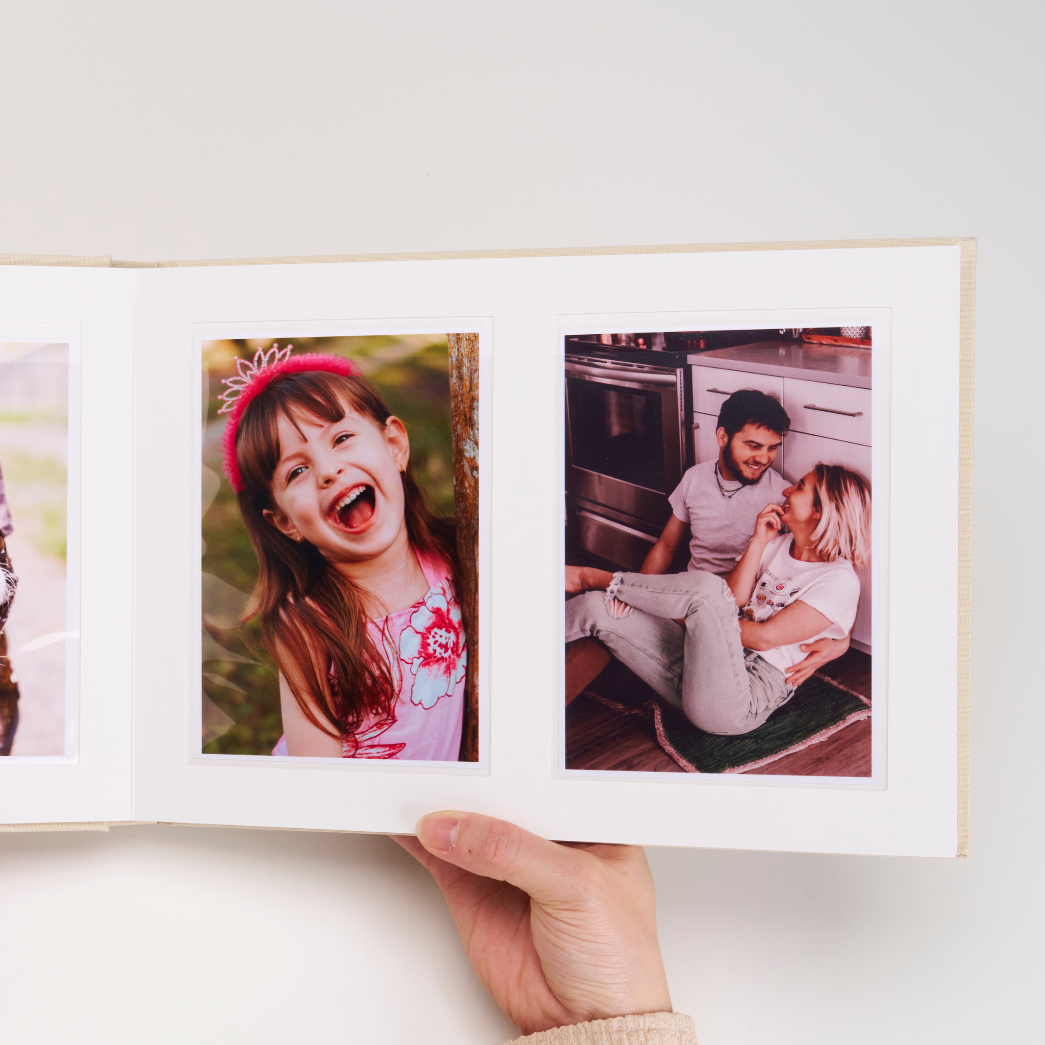 Vertical 4×6 Album for EJ Away with a personalized printed note