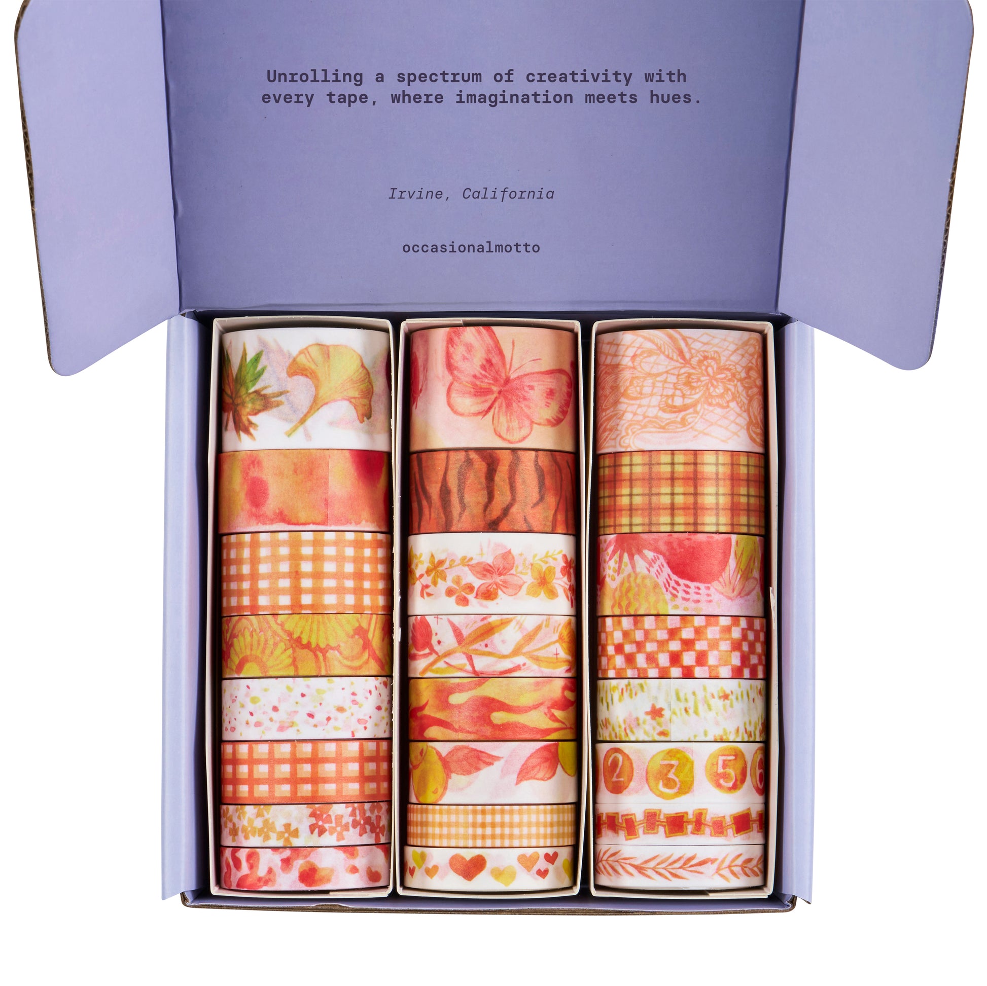 8 Rolls Autumn Echoes Washi Tapes