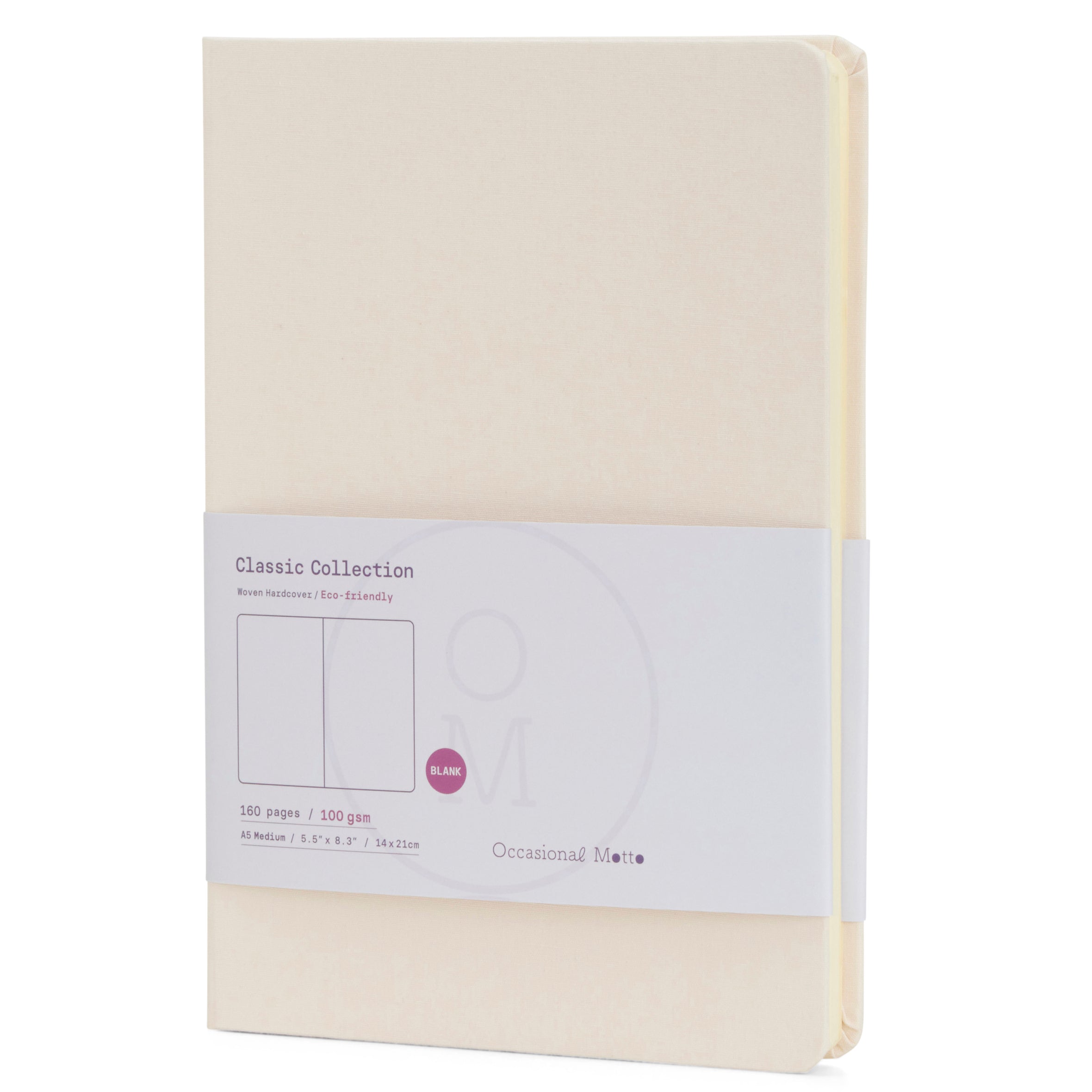 A5 Medium Linen Hardcover Notebooks