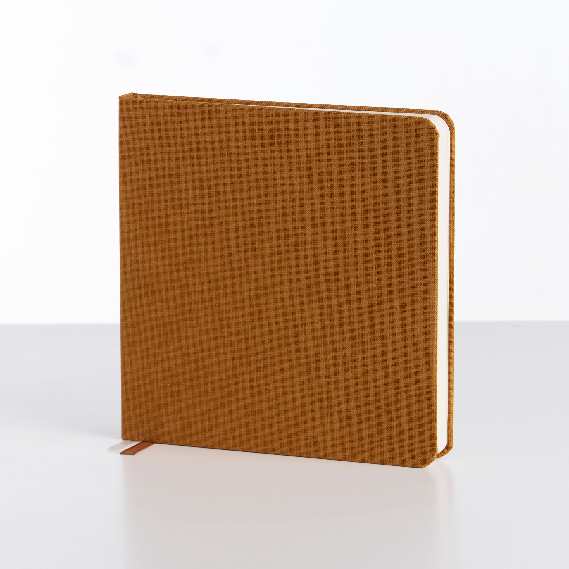 Squared linen cover notebooks
