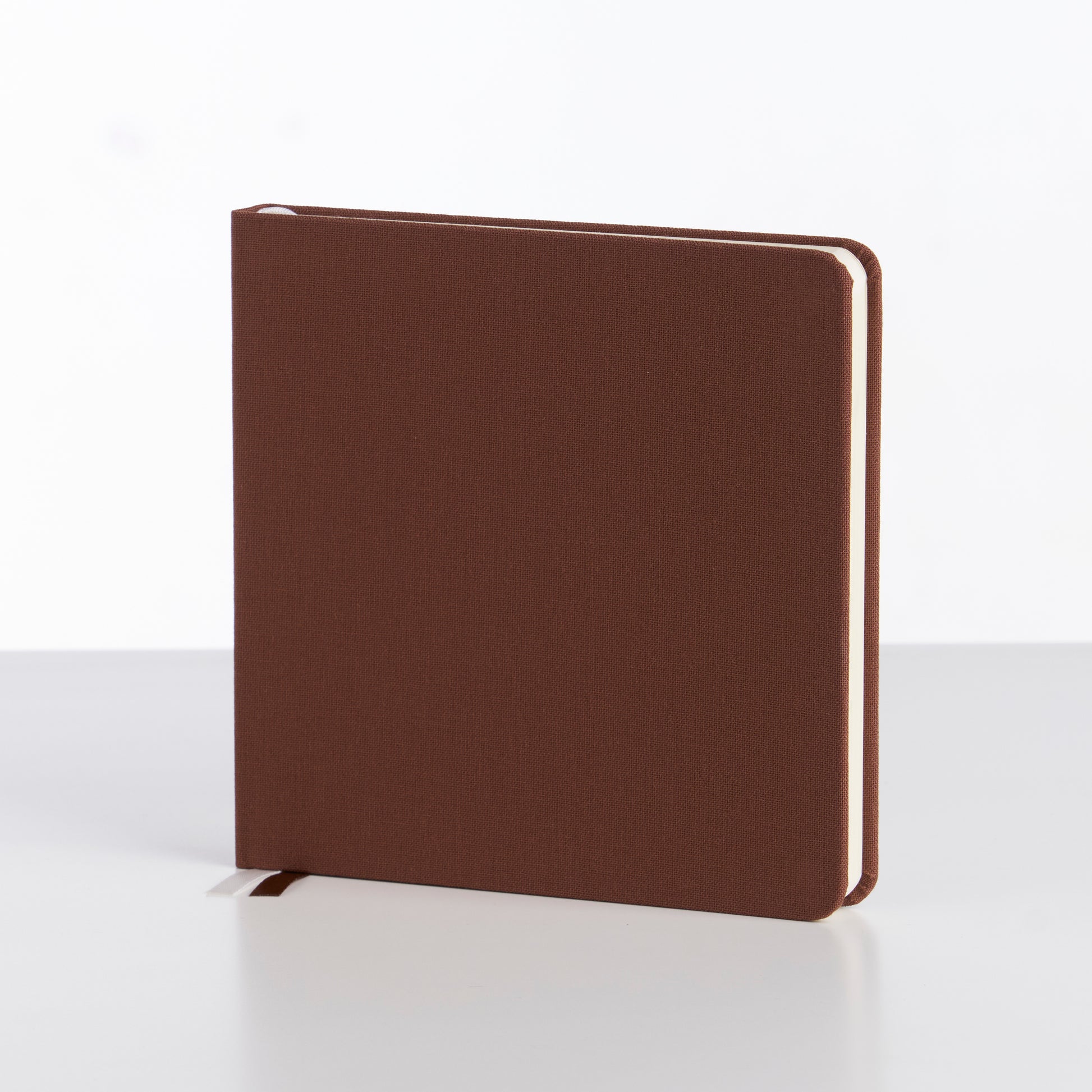 Squared linen cover notebooks