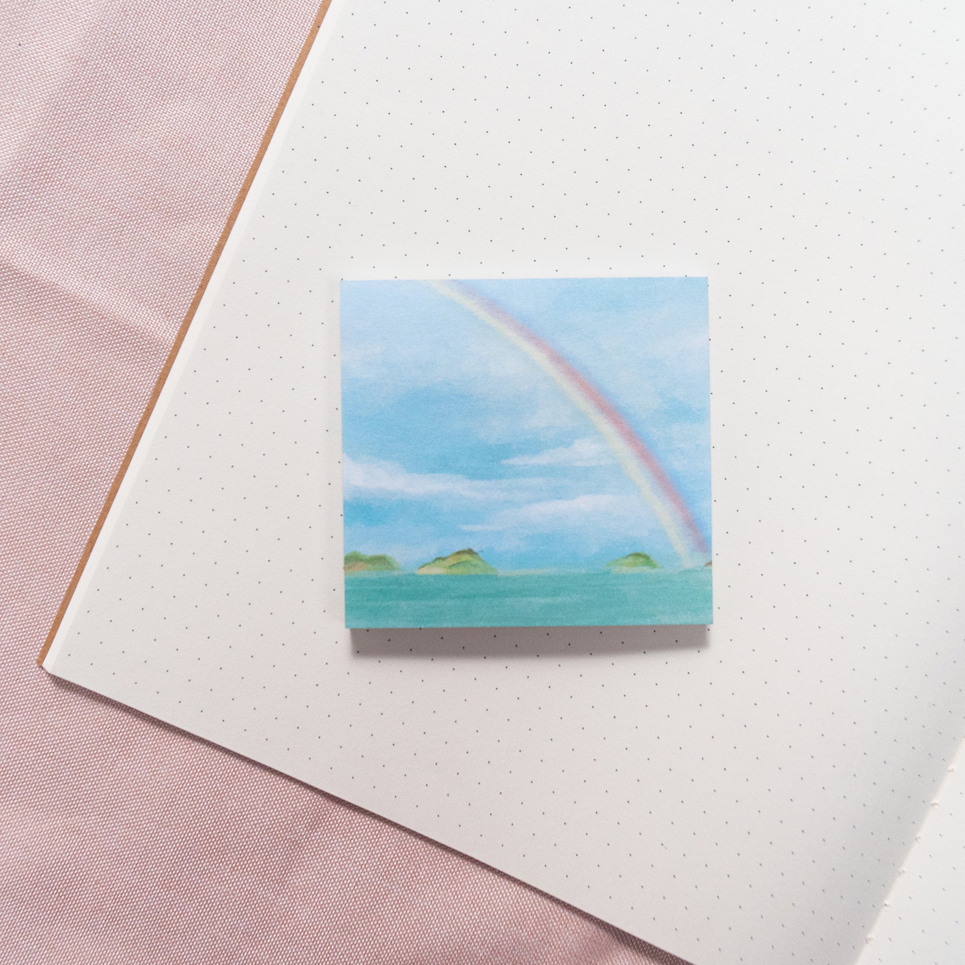 Misty Nature Sticky Notes