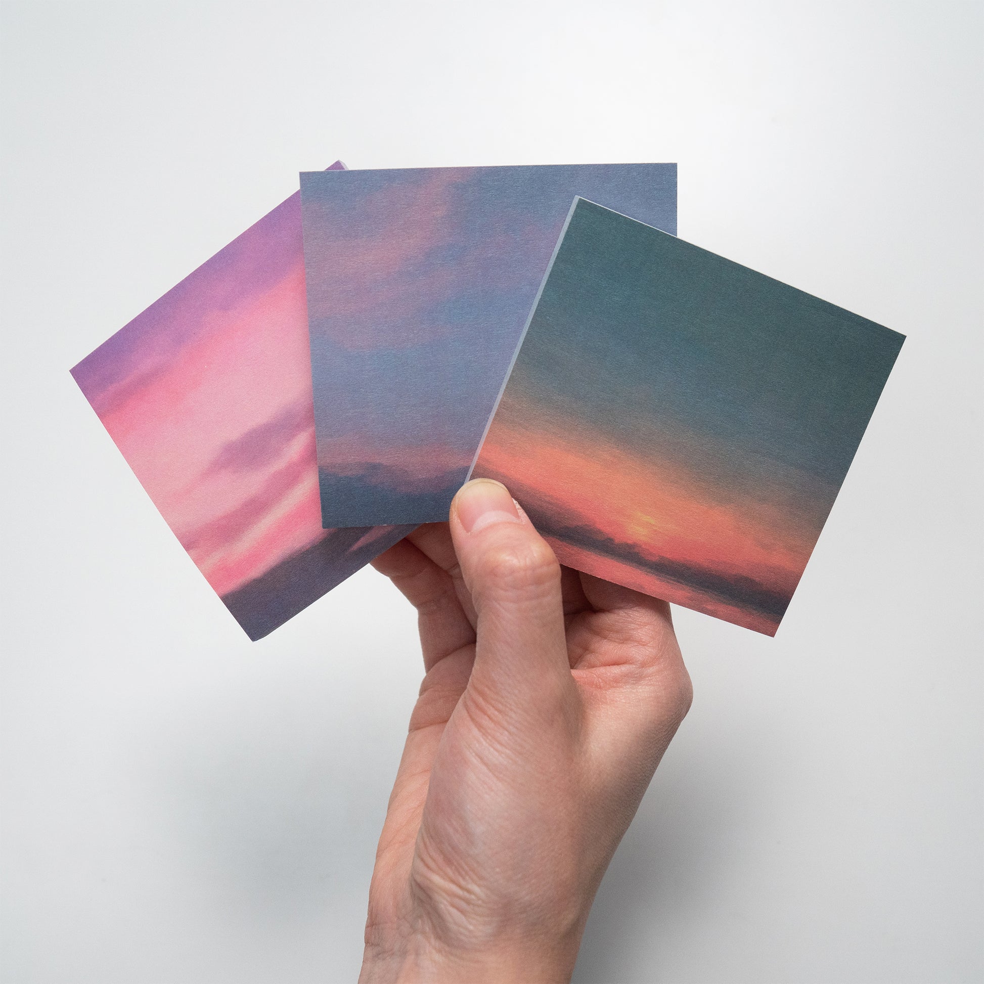 Set of 3 Nature Scenery Sticky Notes
